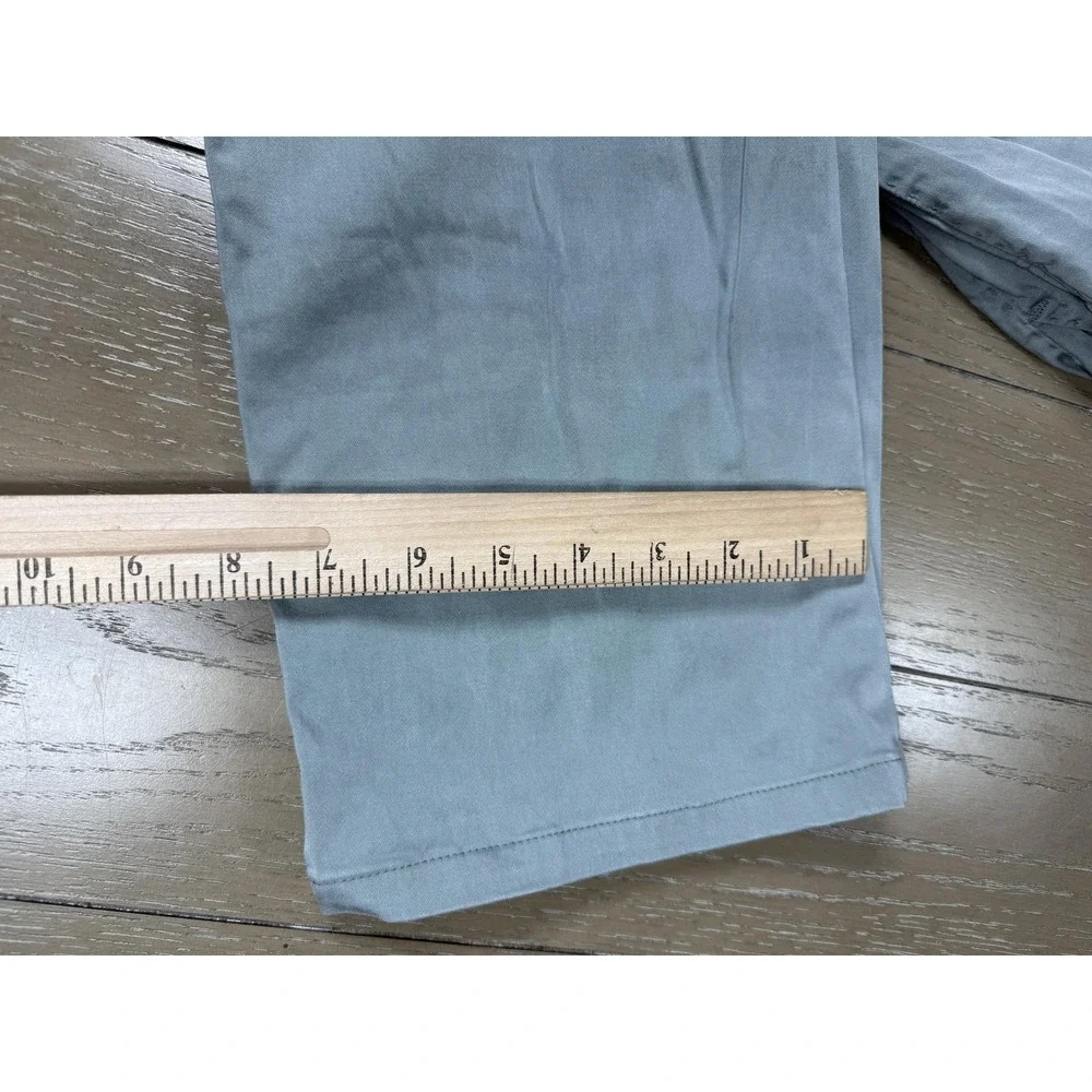 Zachary Prell Pants Mens 34x28 Green Stretch Chino Straight Leg‎ Casual Office